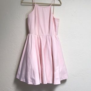 Pink spaghetti strap dress